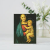 Raphael Sanzio - Madonna del Granduca Postkarte (Stehend Vorderseite)