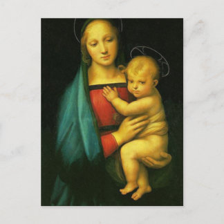 Raphael Sanzio - Madonna del Granduca Postkarte