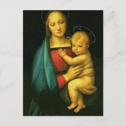 Raphael Sanzio - Madonna del Granduca Postkarte (Vorderseite)