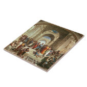 Raphael - Schule von Athen Fliese (Seite)