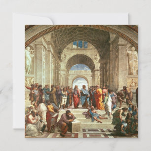 Raphael - Schule von Athen Karte