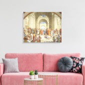 Raphael - Schule von Athen Leinwanddruck (Insitu (Wohnzimmer))