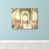 Raphael - Schule von Athen Leinwanddruck (Insitu (Holzboden))