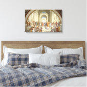 Raphael - Schule von Athen Leinwanddruck (Insitu (Schlafzimmer))