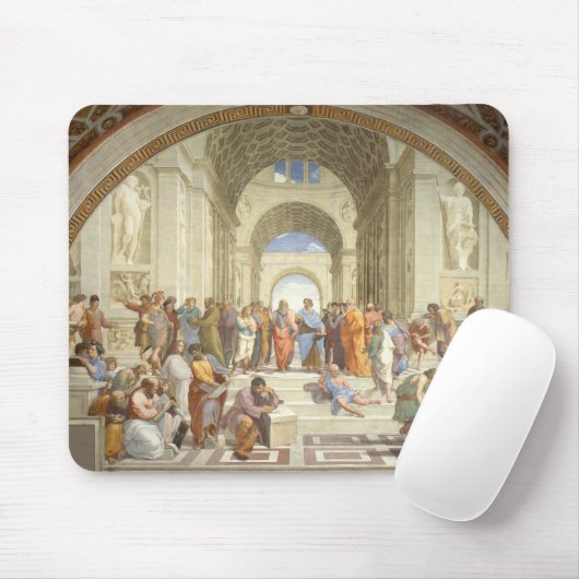 Raphael - Schule von Athen Mousepad (Mit Mouse)