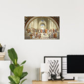 Raphael - Schule von Athen Poster (Heimbüro)