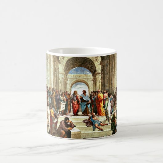 Raphael - Schule von Athen Verwandlungstasse (Mittel)