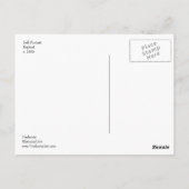 Raphael - Selbstportrait Postcrd Postkarte (Rückseite)