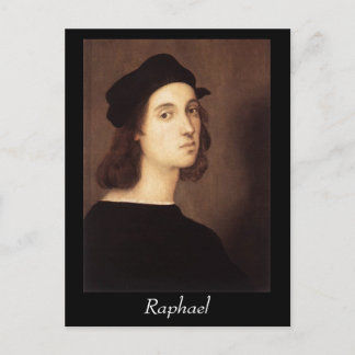 Raphael - Selbstportrait Postcrd Postkarte