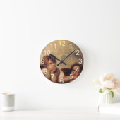 Raphael,Sistine Cherub Runde Wanduhr (Zuhause)