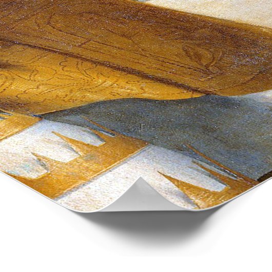 Raphael Sistine Madonna Poster (Ecke)