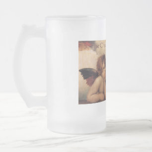 Raphael, Sistinisches Cherub Mattglas Bierglas
