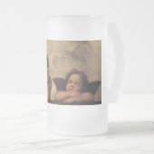 Raphael, Sistinisches Cherub Mattglas Bierglas (VorderseiteRechts)