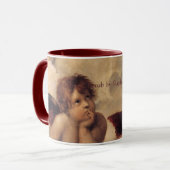 Raphael, Sistinisches Cherub Tasse (Vorderseite Links)