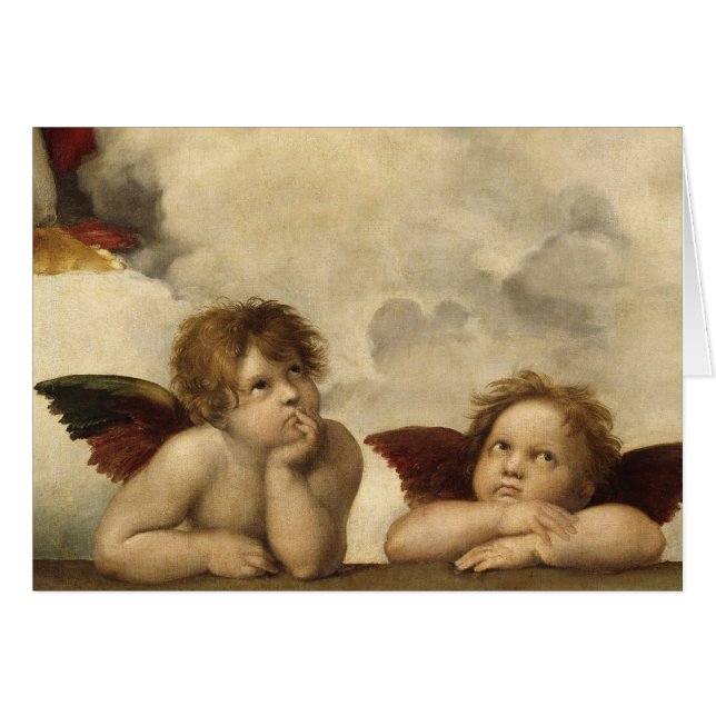 Raphael, Sixine Cherub (Vorderseite (Horizontal))