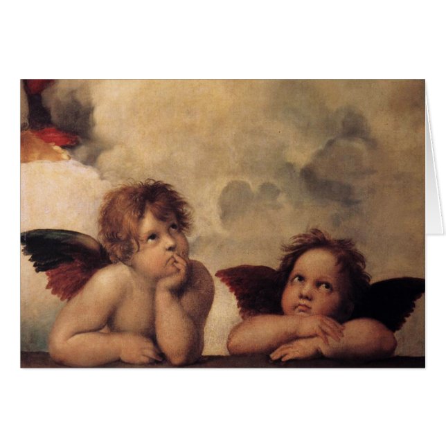Raphael, Sixine Cherub (Vorderseite (Horizontal))