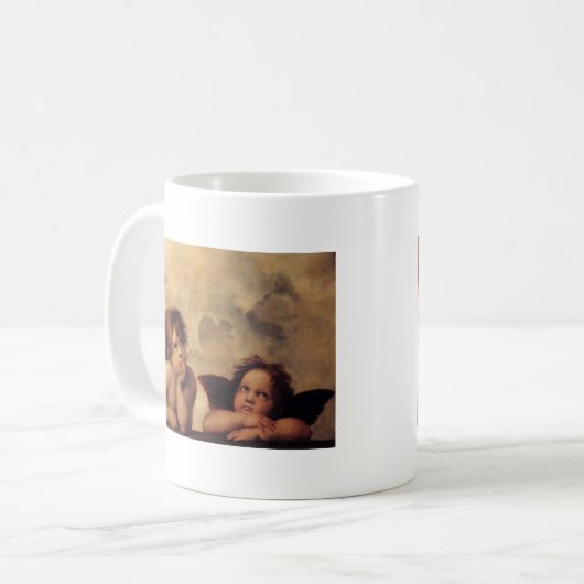 Raphael, Sixine Cherub Kaffeetasse (Vorderseite Links)