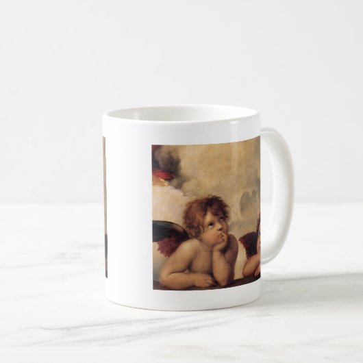Raphael, Sixine Cherub Kaffeetasse (VorderseiteRechts)