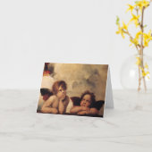 Raphael, Sixine Cherub Karte (Gelbe Blume)