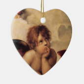Raphael, Sixine Cherub Keramik Ornament (Rechts)