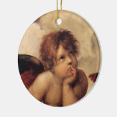 Raphael, Sixine Cherub Keramikornament (Links)
