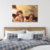 Raphael, Sixine Cherub Leinwanddruck (Insitu (Schlafzimmer))