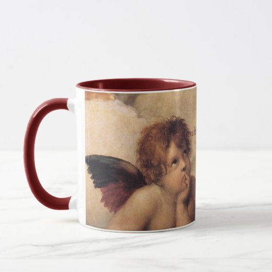 Raphael, Sixine Cherub Tasse (Links)