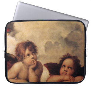 Raphael, Sixtinischer Cherub Laptopschutzhülle