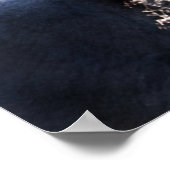 "Raphael & Snowy Trees" Poster (Ecke)