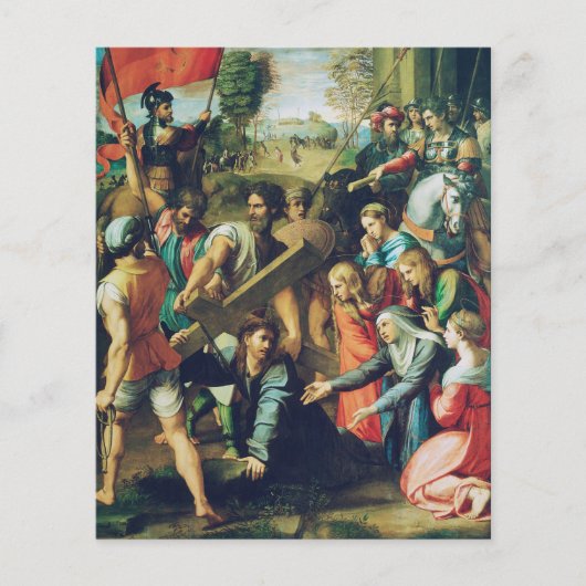 Raphael Spasimo Christus fällt unter dem Kreuz Kun (Vorderseite)