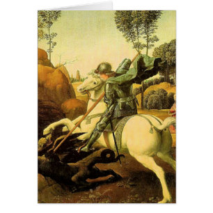 RAPHAEL "St George und der Drache" (circa 1505)