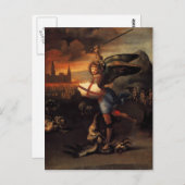 Raphael-St. Michael Postkarte (Vorne/Hinten)