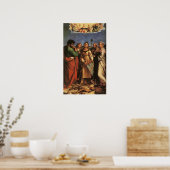 Raphael - Sts Cecilia, Paul, John Evangelist, Mar. Poster (Küche)