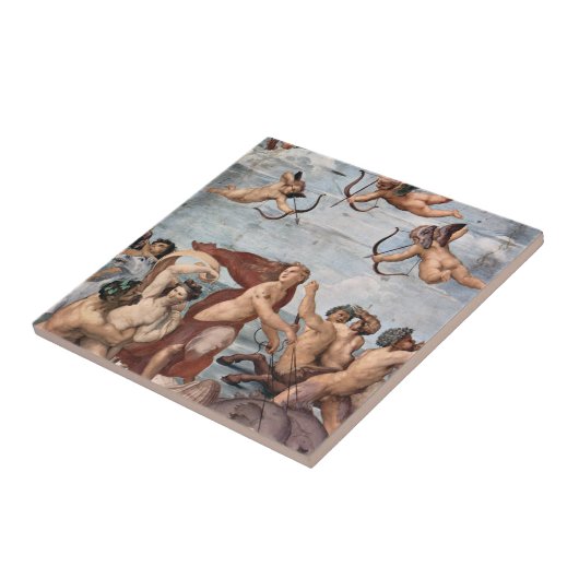 RAPHAEL - Triumph von Galatea 1512 Fliese (Seite)