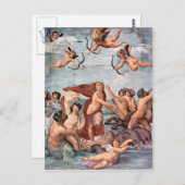 RAPHAEL - Triumph von Galatea 1512 Postkarte (Vorne/Hinten)