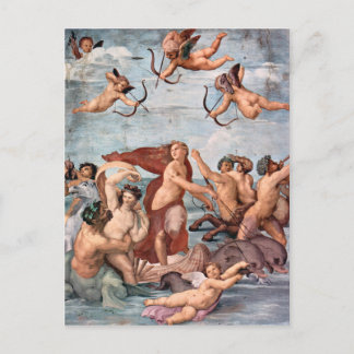 RAPHAEL - Triumph von Galatea 1512 Postkarte