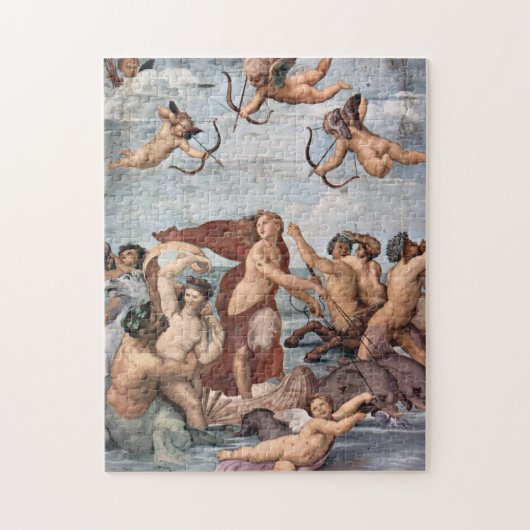 RAPHAEL - Triumph von Galatea 1512 Puzzle (Vertikal)