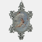 RAPHAEL | Triumph von Galatea Schneeflocken Zinn-Ornament (Links)