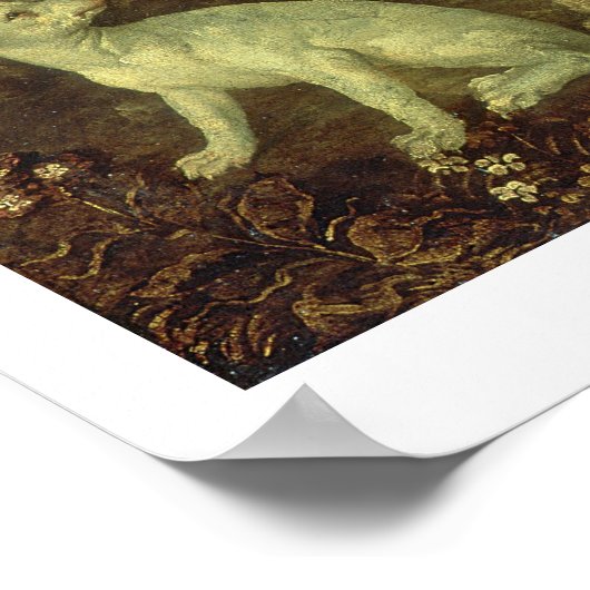 Raphael und Tobias, 1507-8 (Öl auf Tafel) Poster (Ecke)