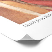 Raphael Vintage Kunst, Dichtung und Musik Poster (Ecke)