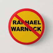 Raphael Warnock Danger Button (Vorderseite)