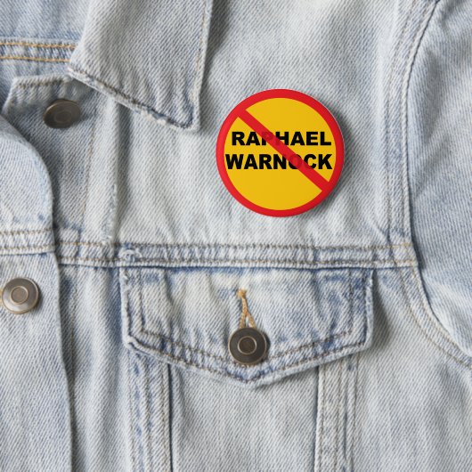 Raphael Warnock Danger Button (Beispiel)
