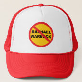 Raphael Warnock Danger Truckerkappe (Vorderseite)