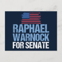 Raphael Warnock für die Wahlen zum Senat 2022 in G