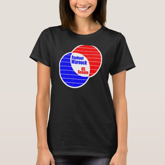 Raphael Warnock GA Senator US Senat Politischer T-Shirt (Vorderseite)
