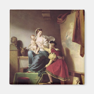 RAPHAEL, welches die Pose seines Modells seins Magnet