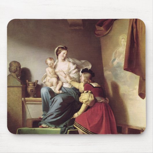 RAPHAEL, welches die Pose seines Modells seins Mousepad (Vorne)