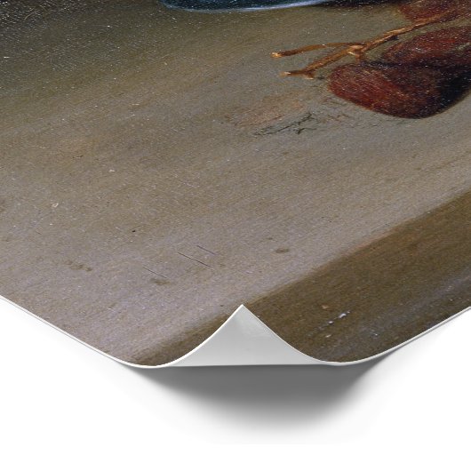 Raphaelle Peale Still Life with Cake Poster (Ecke)