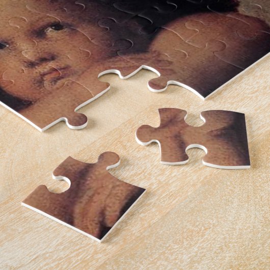 Raphael's Cherubs Fine Art Christmas Angel Puzzle (Seite)