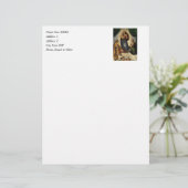 Raphael's Classic "Sistine Madonna" (ca. 1513) Briefbogen (Stehend Vorderseite)